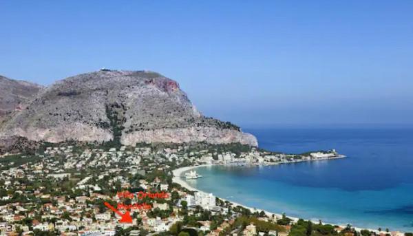 Villa Orlando Mondello Палермо Экстерьер фото